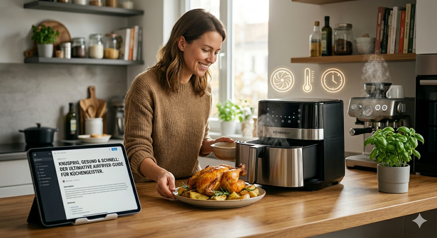 Knusprig, gesund &amp; schnell: Der ultimative Airfryer-Guide für Küchengeister